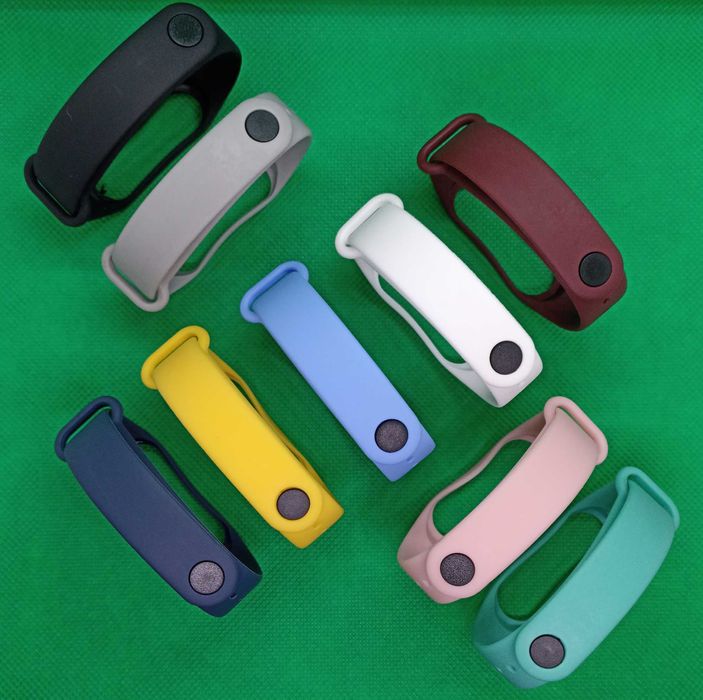 (5 штук за 105 грн.) Ремешок Ремінець Mi band 3-4 5-6 7 Ми бенд