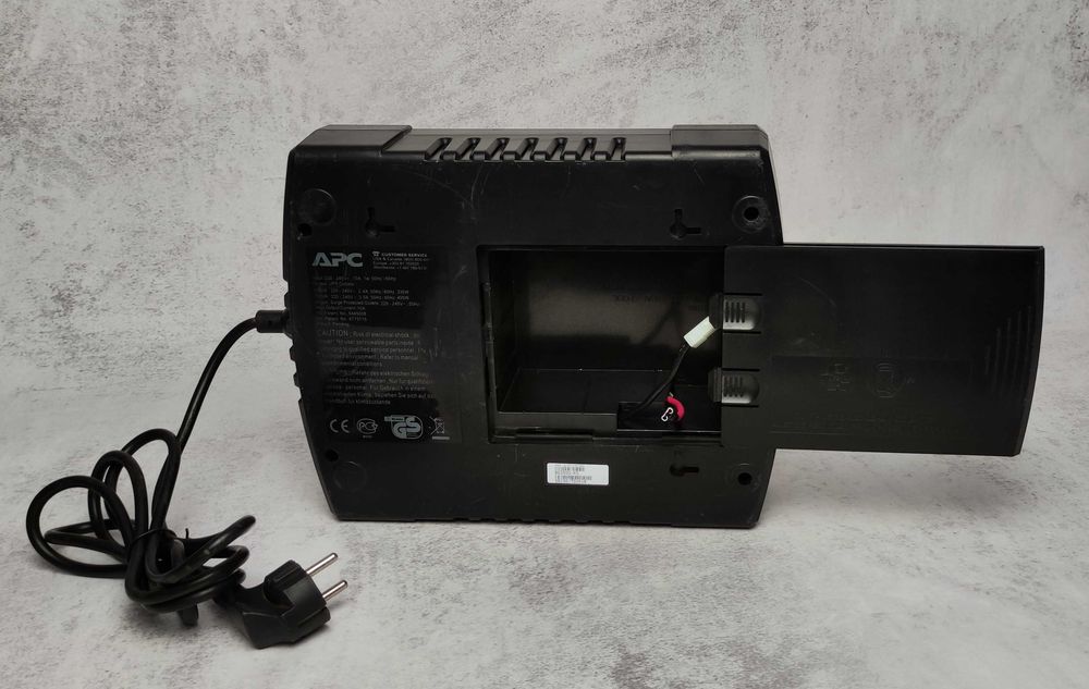 ДБЖ APC Back-UPS ES 550VA (BE550G-RS) (без АКБ) Б/В є кількість + Гарантія 12 місяців