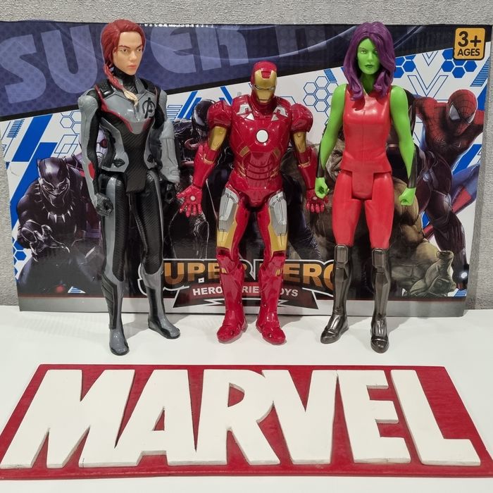 Оригінальні фігурки Супергерої Marvel Husbro USA, 30см. Оригінал!