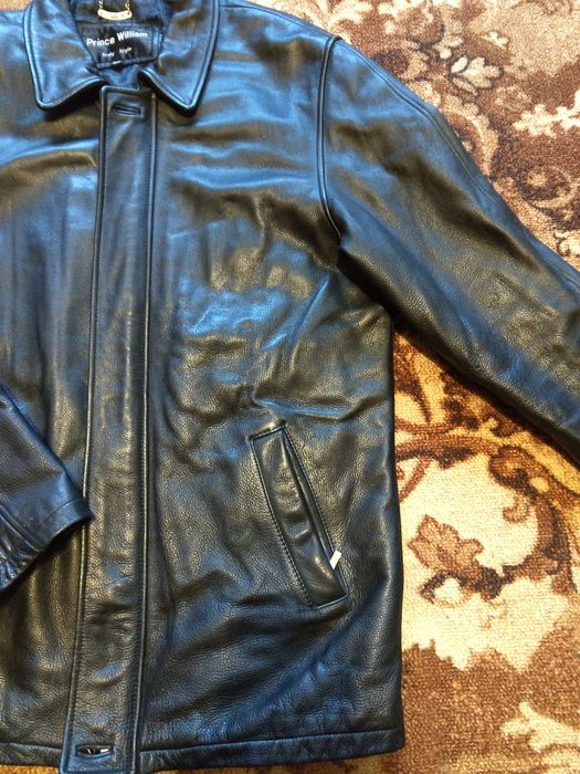 Мужская кожаная куртка Prince William