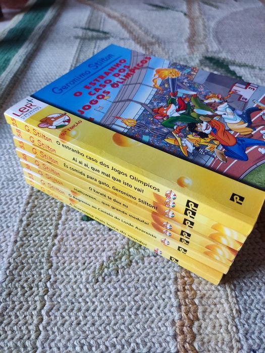 Livros Geronimo Stilton