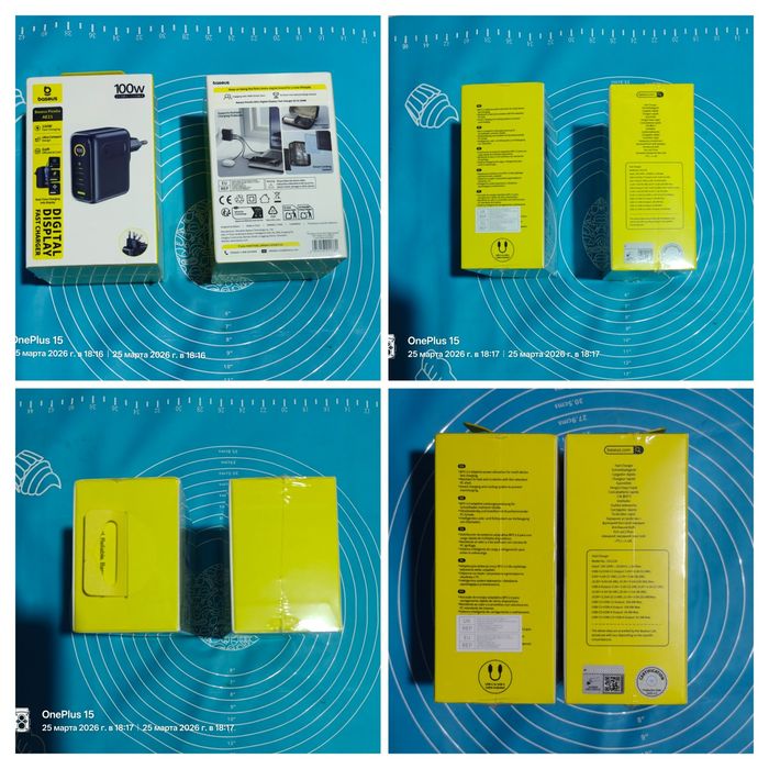 Baseus 100 w PicoGo Display зарядное устройство
