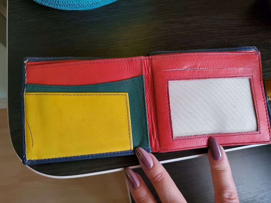 Гаманці шкіряні б/в