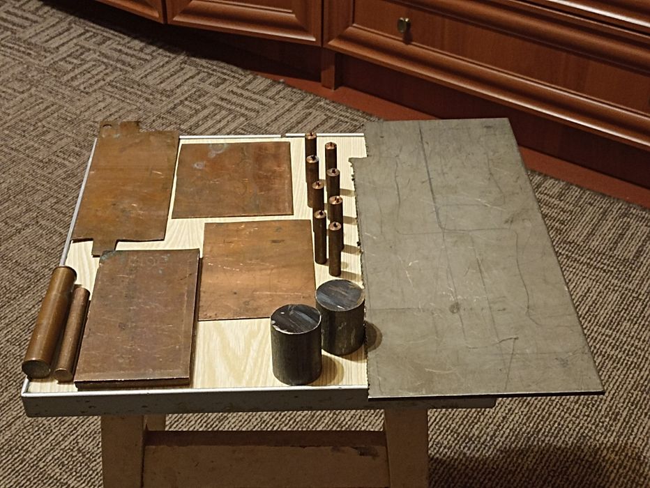 Заготовки с титану та міді