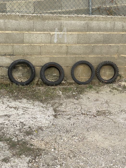 Pneus Pit Bike em bom estado