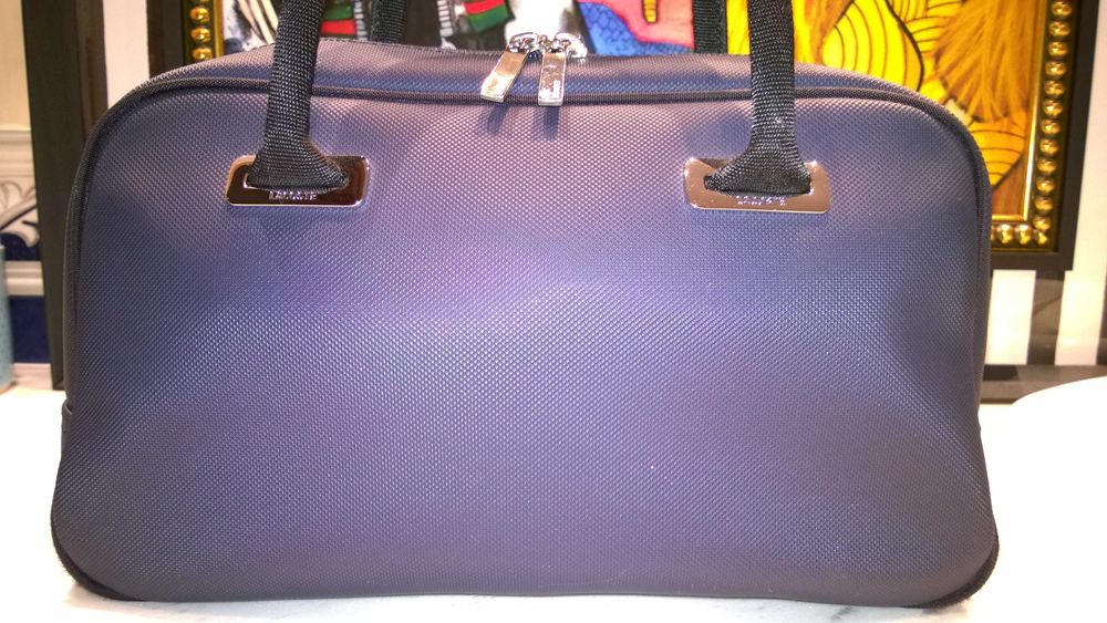 Mala Lacoste original azul marinho