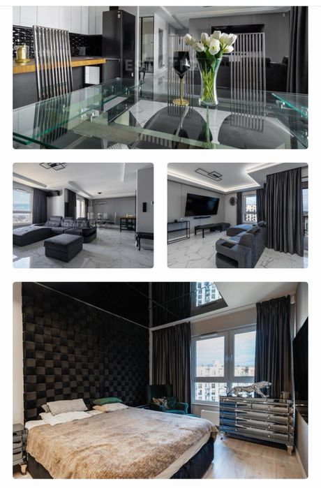 Wynajme APARTAMENT premium 88m2, 17 pietro, Letnica