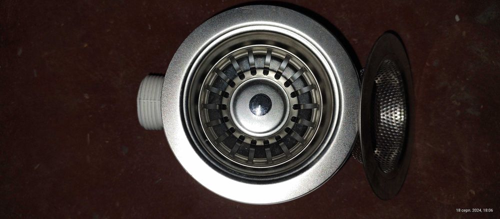 Єврозлив з сіткою для кухні, ціна за все.