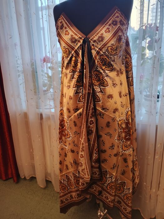 Продам дачно-пляжный сарафан сводного покроя модель "Три платка"