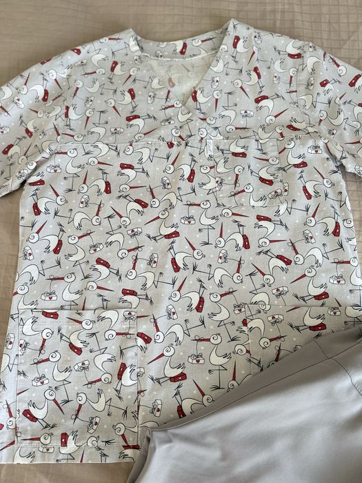 Bluza medyczna  M S 36 38 nie uniformix komplet medyczny