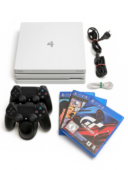 sony playstation 4 pro white - купити ігри та ігрові
