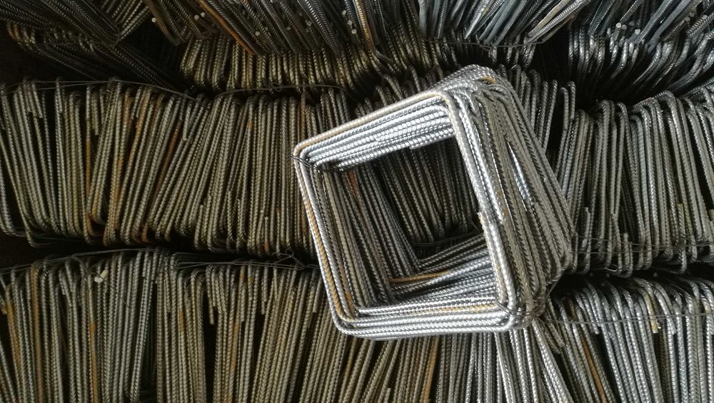 Strzemiona z pręta żebrowanego 20x20. Wszystkie wymiary i kształty