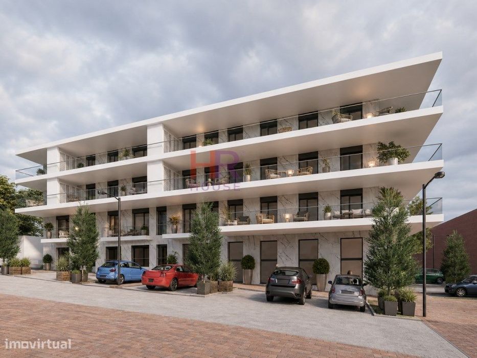 Apartamento T3 em construção, com garagem, em Santo António dos Oli...