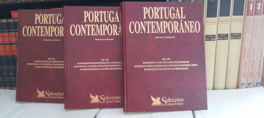 Livros - Portugal Contemporâneo  3 volumes