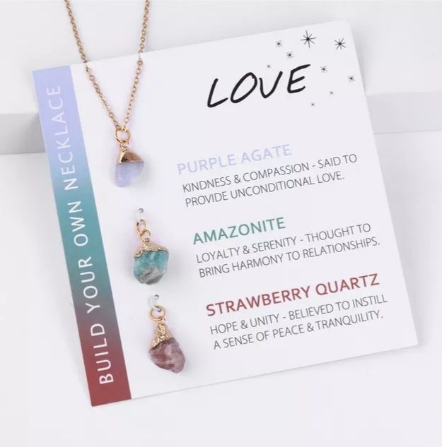 Colares 3 pedras - amor, protecção, alegria, equilibrio e força