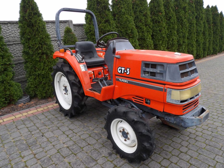 Kubota GT 3 4x4 21 KM Wspomaganie mini traktor ogrodniczy yanmar iseki