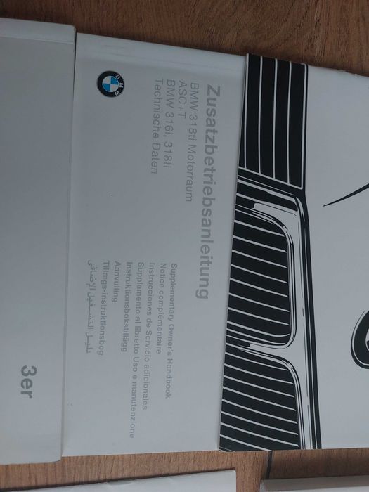 Oryginalna instrukcja BMW e36