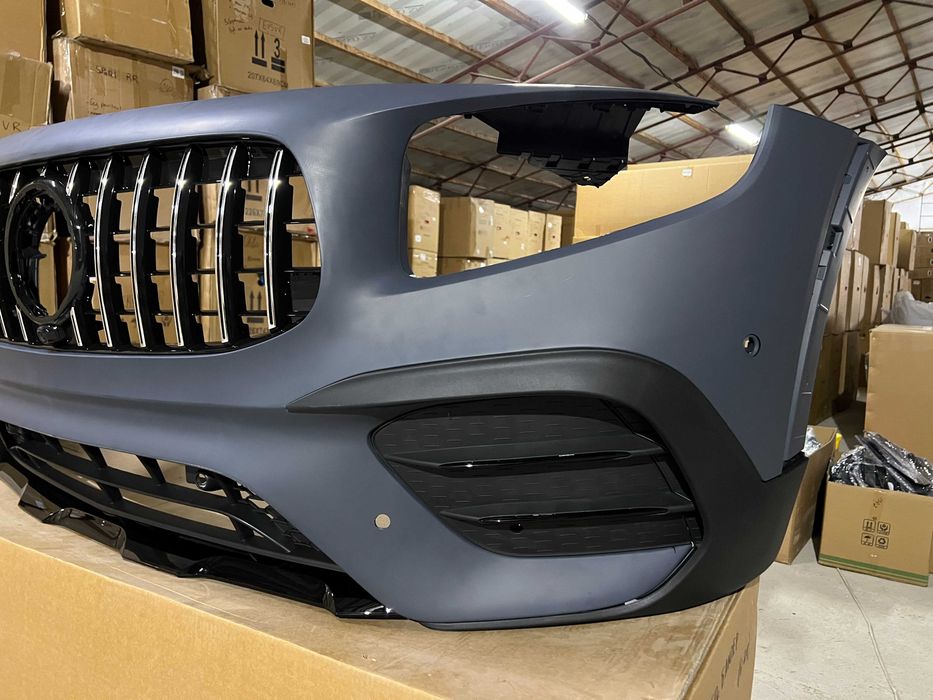 передний бампер mercedes glb x247 w247 amg glb35 AMG Решетка амг