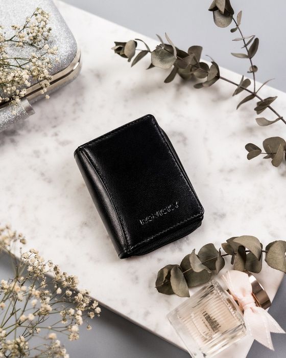 kompaktowy skórzany portfel damski - rovicky