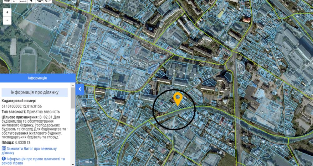 Продається ділянка 3,38 сот. вул.Стадникової 27 в м. Тернопіль