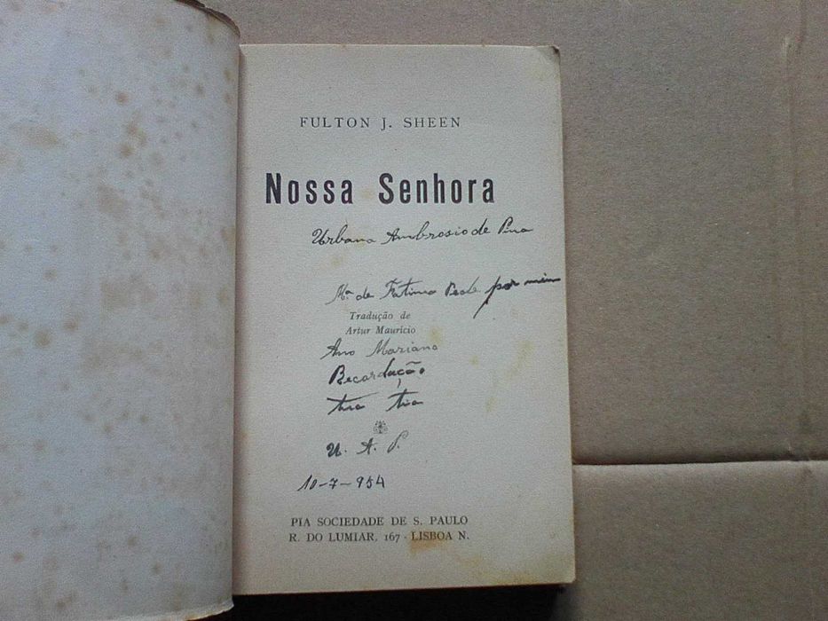 Nossa Senhora - Fulton J. Sheen