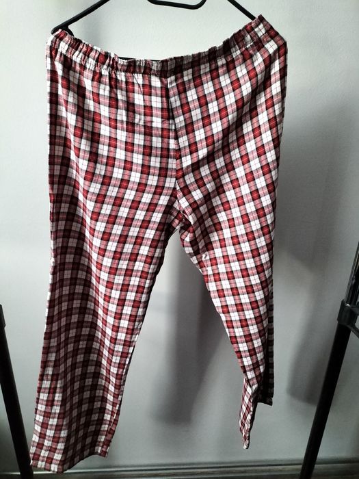 Spodnie dół od piżamy S krata
