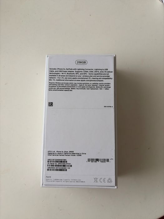 Iphone XS 256gb neverlock новый! Гарантия 1 год!