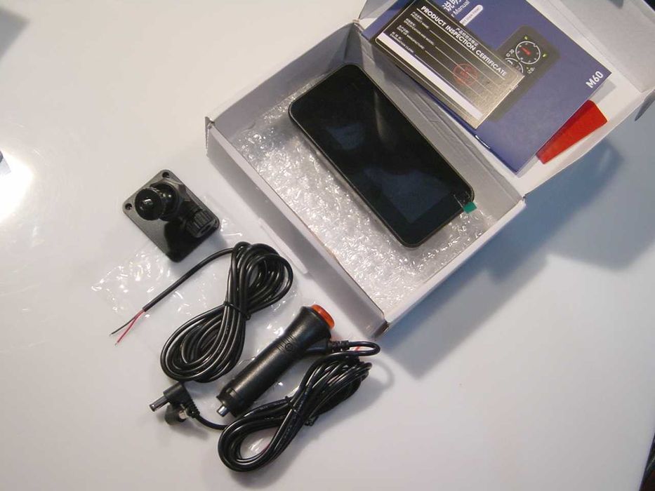 Inclinómetro digital com bússola e GPS