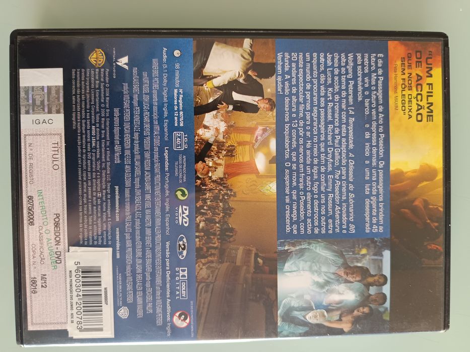 DVD Poseidon.    .