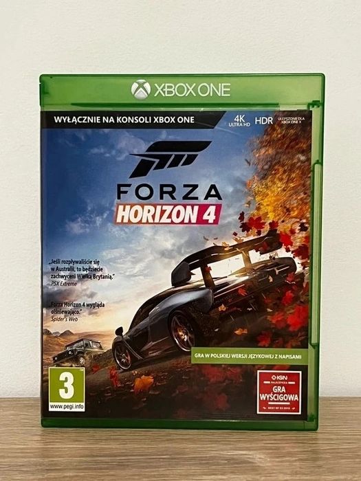 Forza Horizon 4 Xbox One PL Polska wersja
