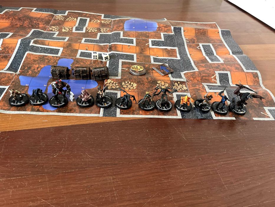 Magic Knight Dungeon Startet Set + 4 figuras