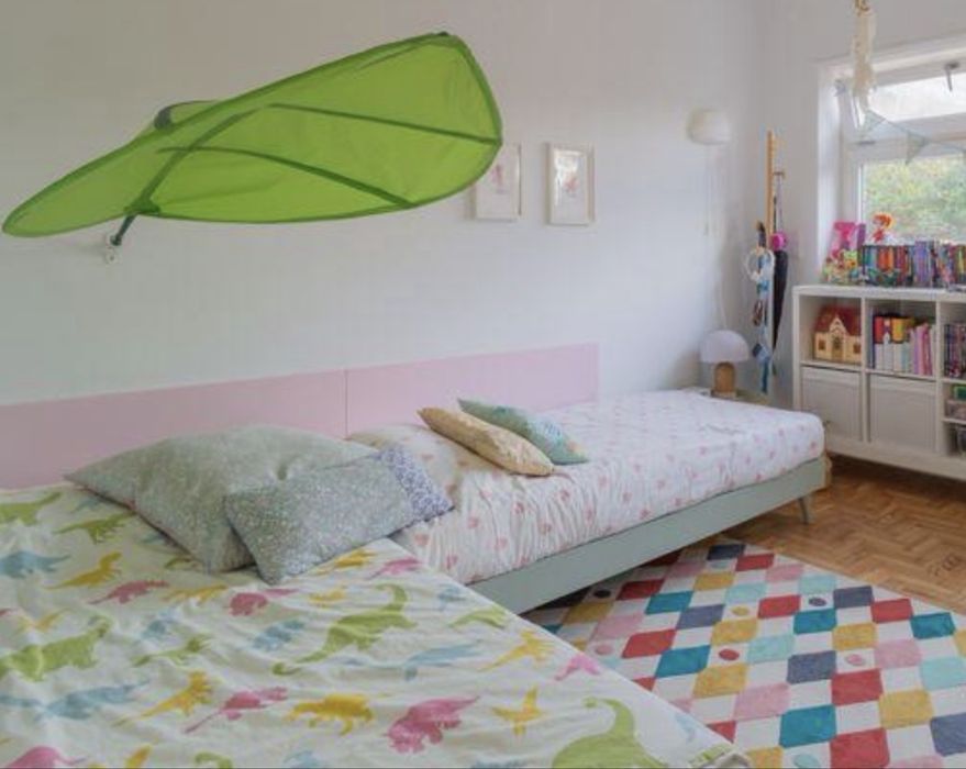 Cama verde infantil 190x90