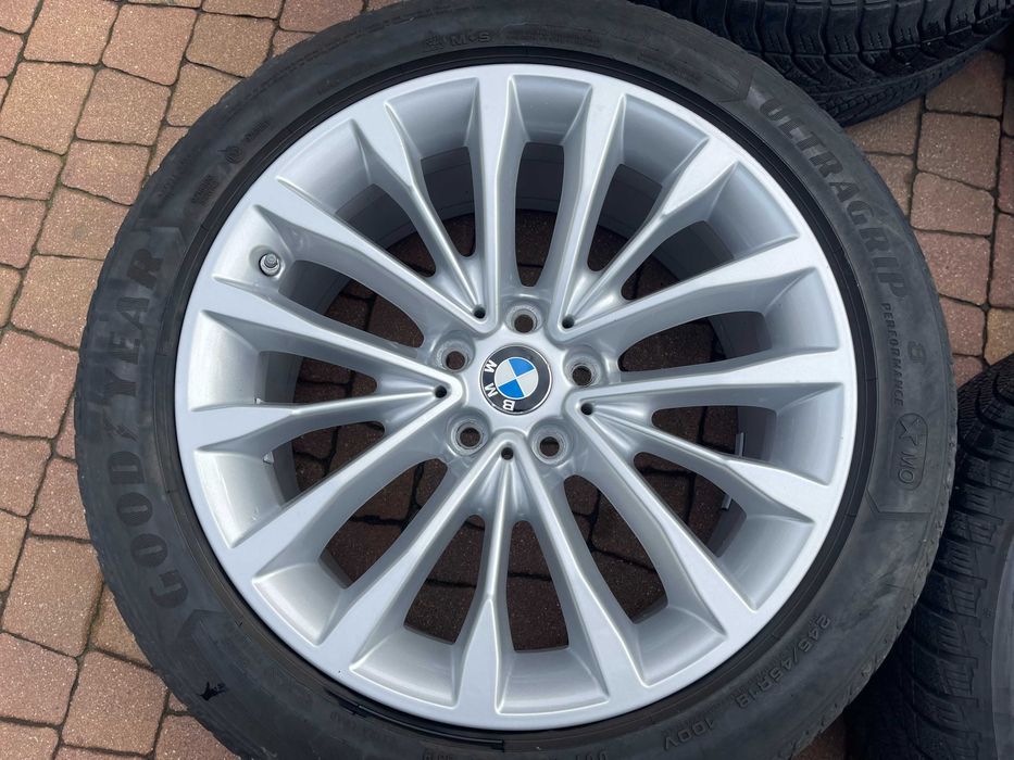 3937. Koła zimowe BMW 5 G30 oryginalne 5x112 ET30 245/45/18 2023/24r