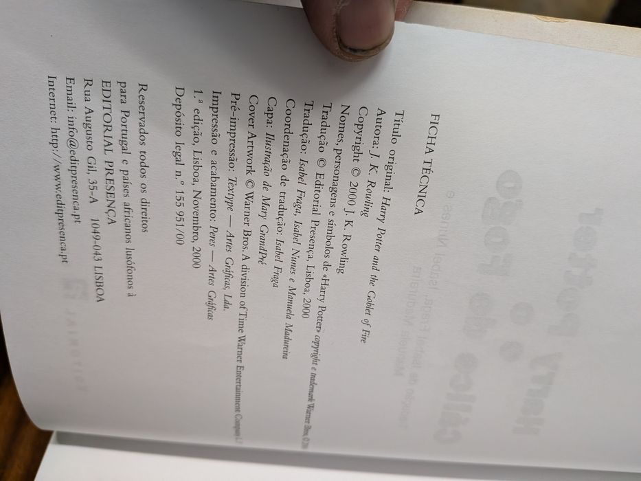 Coleção Harry Potter 1 edições