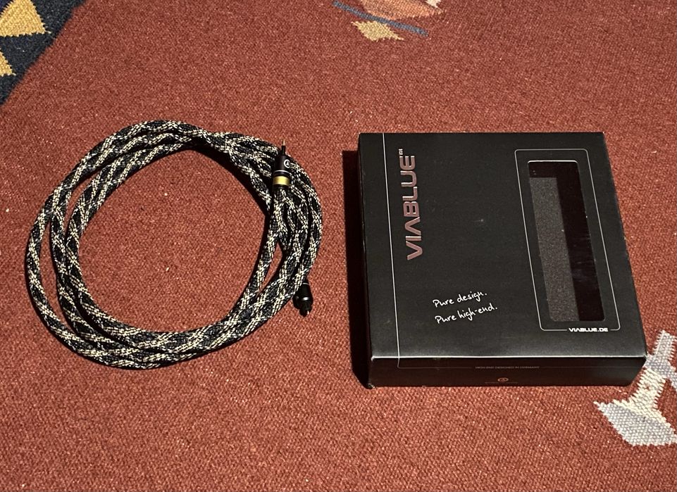 Cabo audio otico digital Hi FI Toslink Viablue