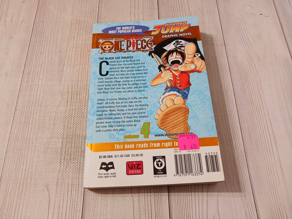 Манга One Piece Eiichiro Oda vol. 4