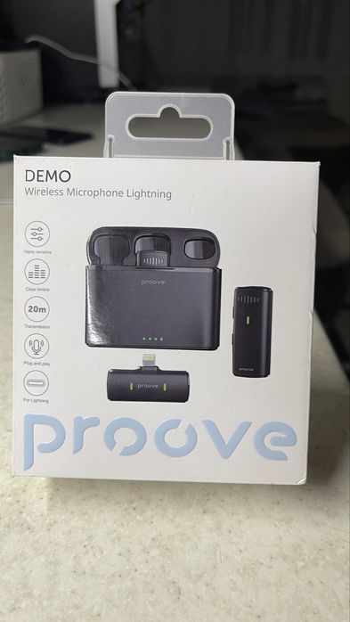 Продам  петличний мікрофон proove demo lightning
