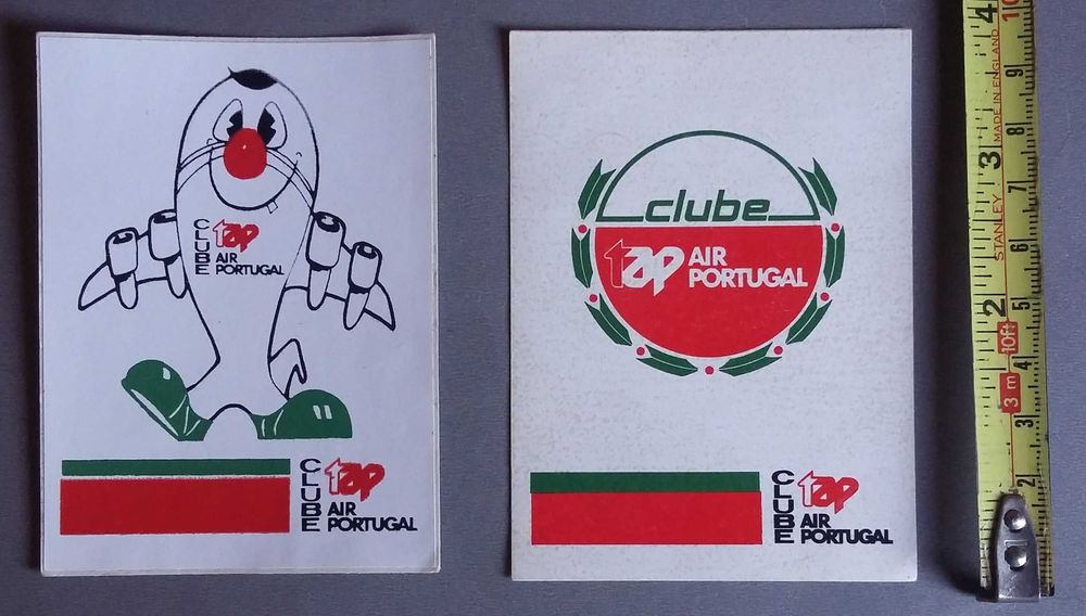 2 Autocolantes do Clube Tap