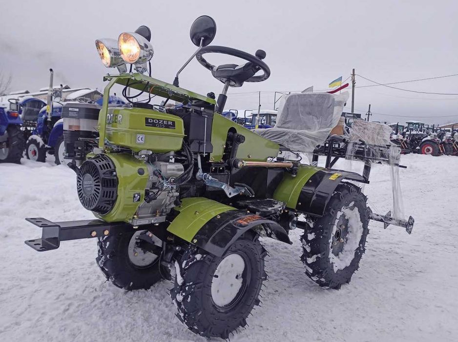 Мототрактор DOZER G-15 новий з доставкою