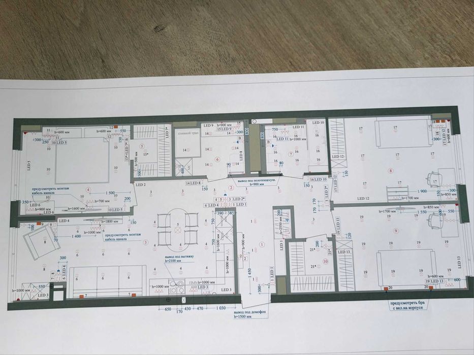 Продам 4к квартиру 104м новострой ЖК Geneve Женева Центр 3 спальни - View 3