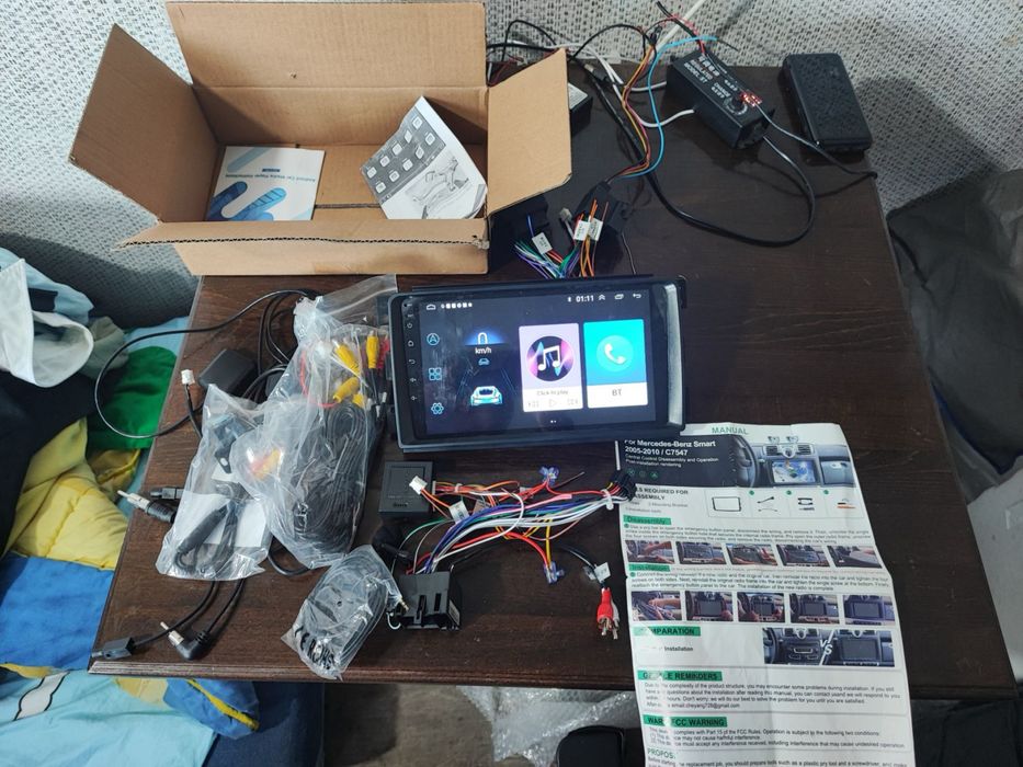 Магнітола для Mercedes Smart 2005-2010 років