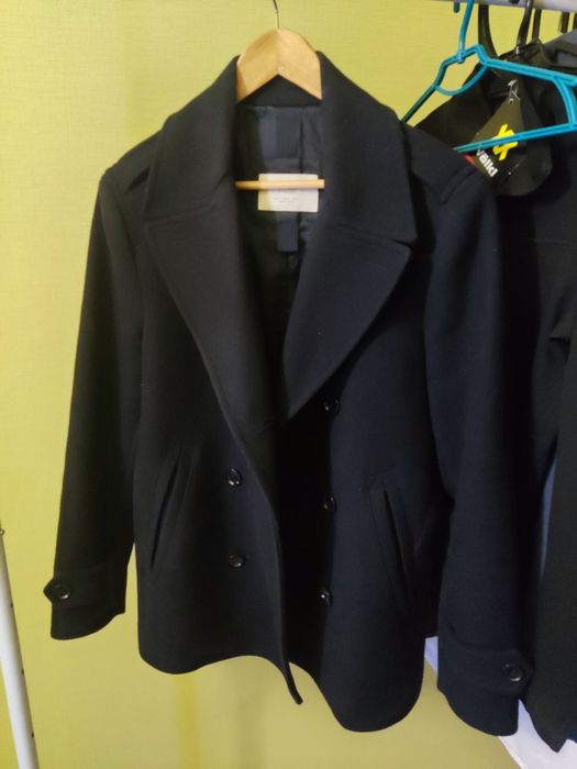 Пальто чоловіче Mango синє розмір М