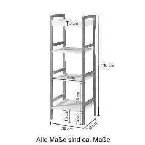 Półka łazienkowa regał Spa