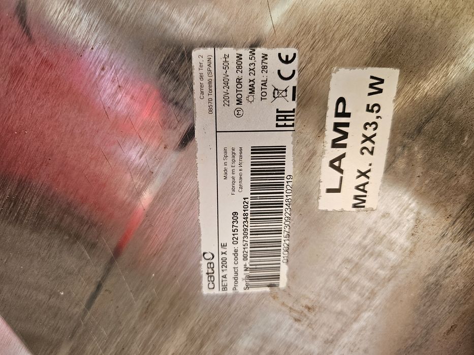 Exaustor Cata Beta 1200 X