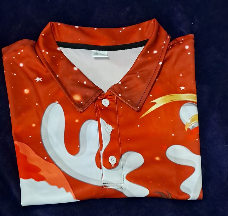 Bluzka koszulka bluza polo Świąta Renifer XXXL