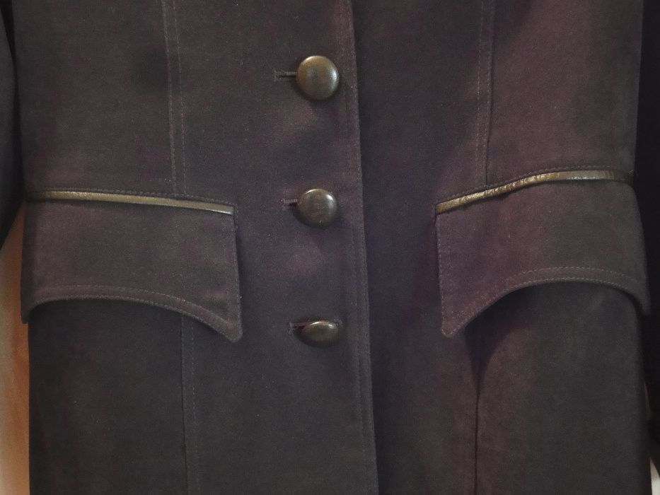 Кардиган / пиджак женский тёмно-зелёный (Италия) 46 р