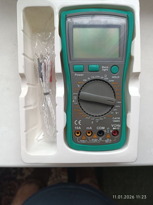 Мультиметр  Pro'Skit Tool МТ-1270