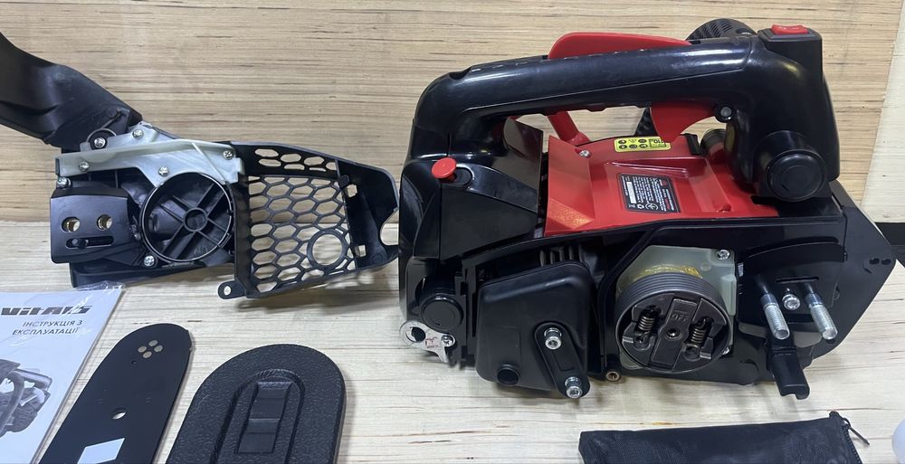 Бензопила Vitals BKZ 2512n вага 4кг шина 30 см Гарантія 3-роки