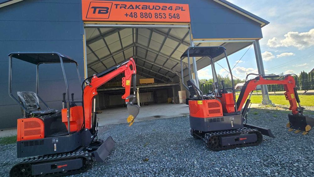 Mini koparka NOWA TP13 | Waga 1000 KG | Kubota Yanmar Jcb Cat Bobcat