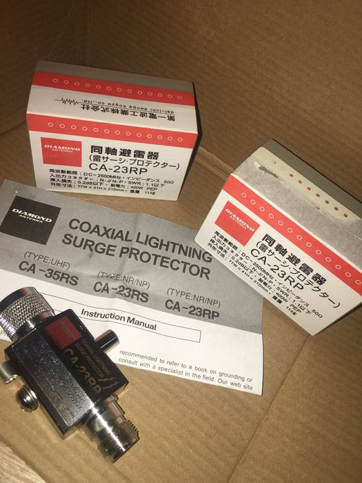 Protetor anti-raios coaxial CA-23RP